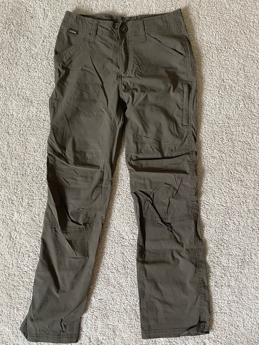Kuhl Men's Cargo Pants in Olive Green